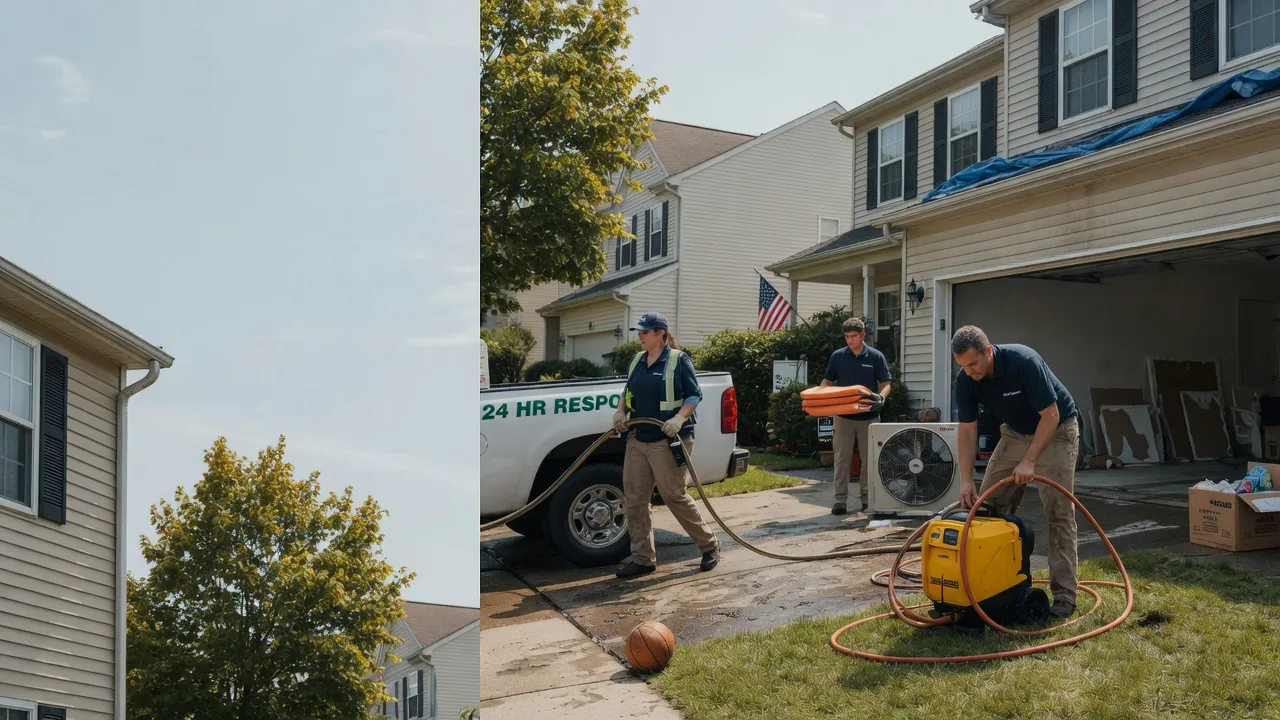 Emergency Water Damage Restoration in Parkersburg, WV near me